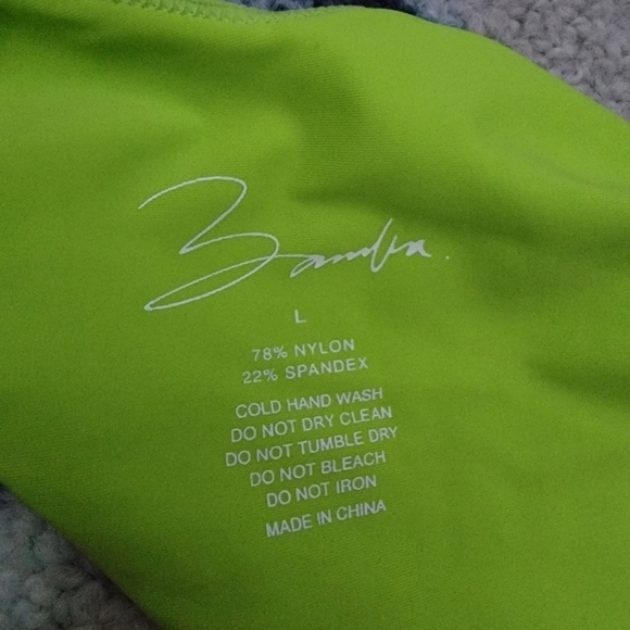 Bamba Vixen Bikini Bottoms in Green size AU L NWT - Picture 4 of 8